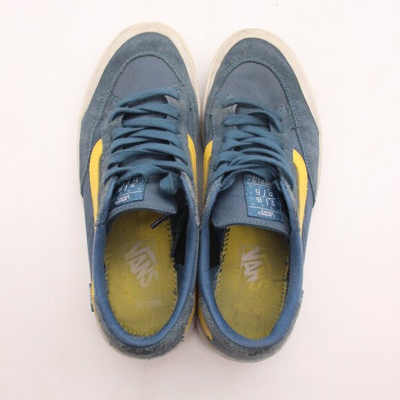 Vans Berle Pro Skate Shoes Men's Size 9 Blue Yellow Sneakers Athletic Shoes - Picture 7 of 10